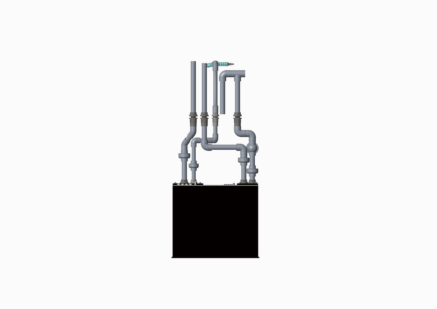 Innovative Marine INT 50 Gallon Complete Reef System - Black