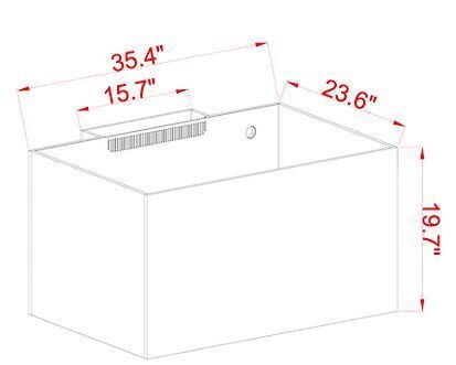 Innovative Marine EXT 75 Gallon Complete Reef System - White