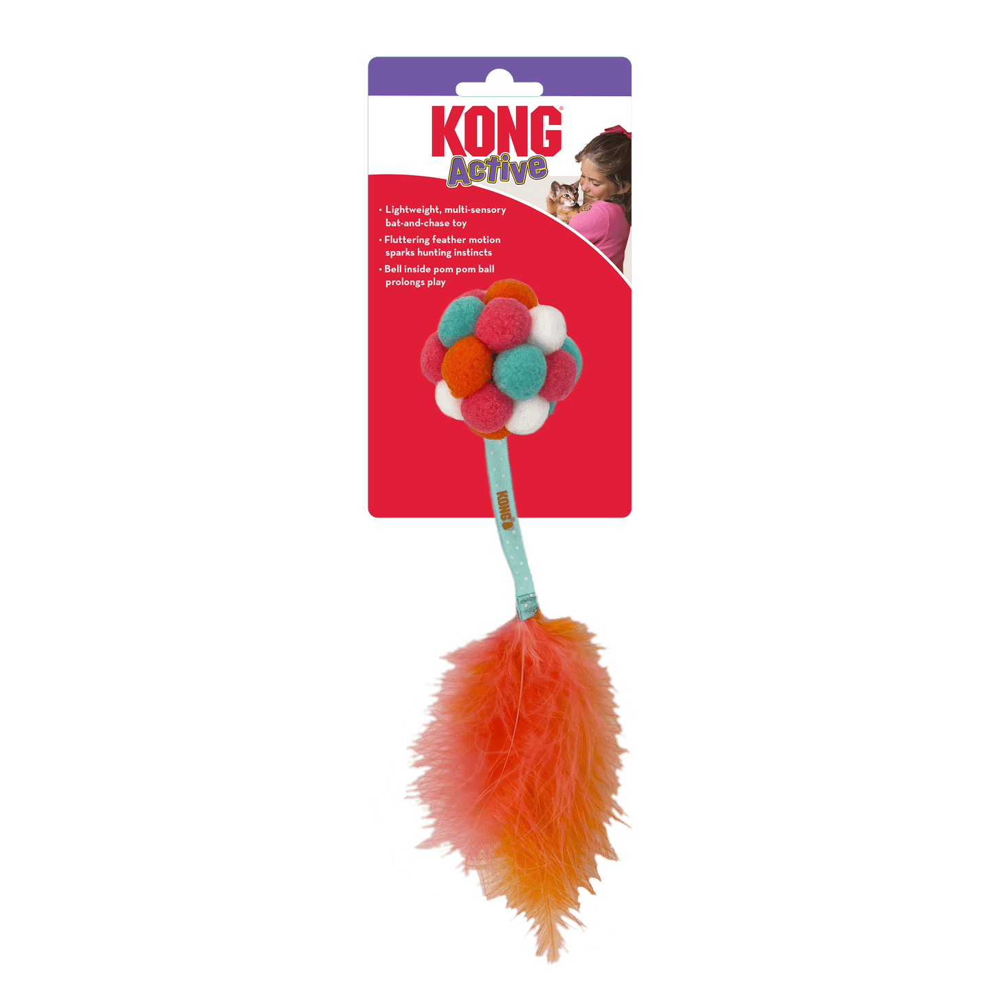 Kong Cat Active Bubble Ball - The Pet Source