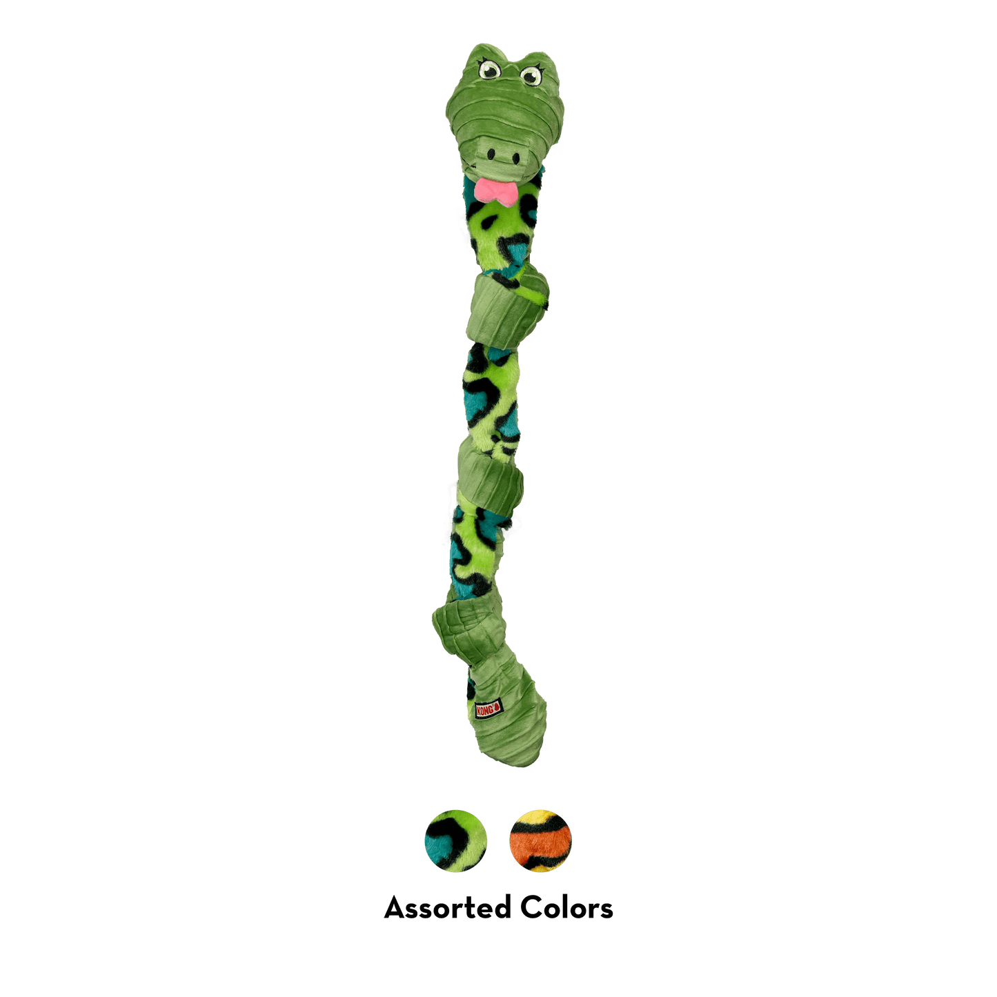 Kong Knots Snake - Assorted Colors - Medium/Large - The Pet Source