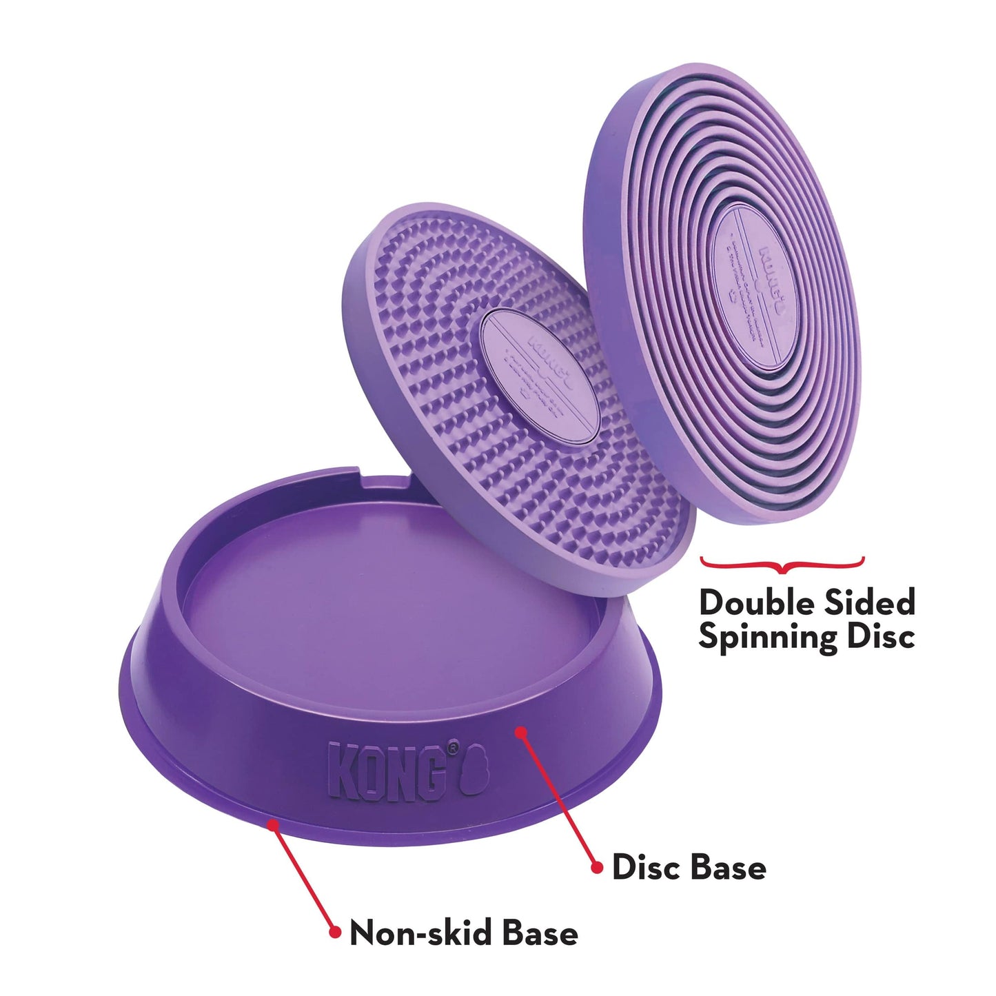 Kong Licks Spinz - Small - The Pet Source