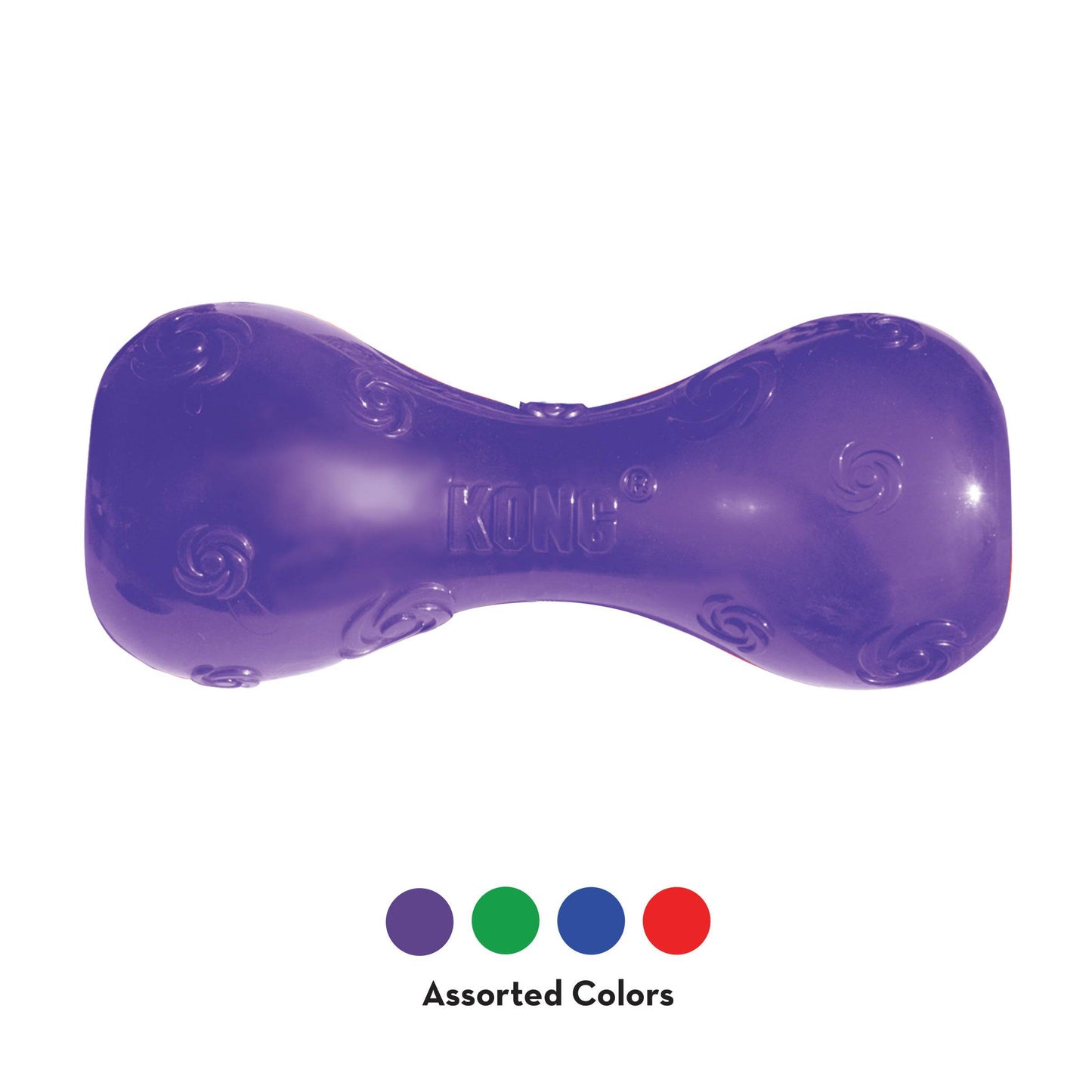 Kong Squeezz Dumbbell - Assorted Colors - Small - The Pet Source