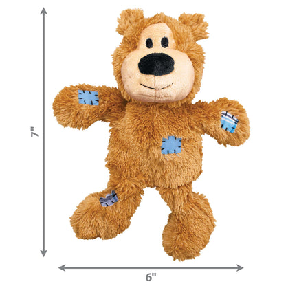 Kong Wild Knots Bear - Assorted Colors - Small/Medium - The Pet Source