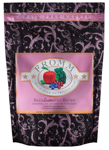 Fromm Beef Liváttini Veg Recipe Dry Cat Food - 1.8kg