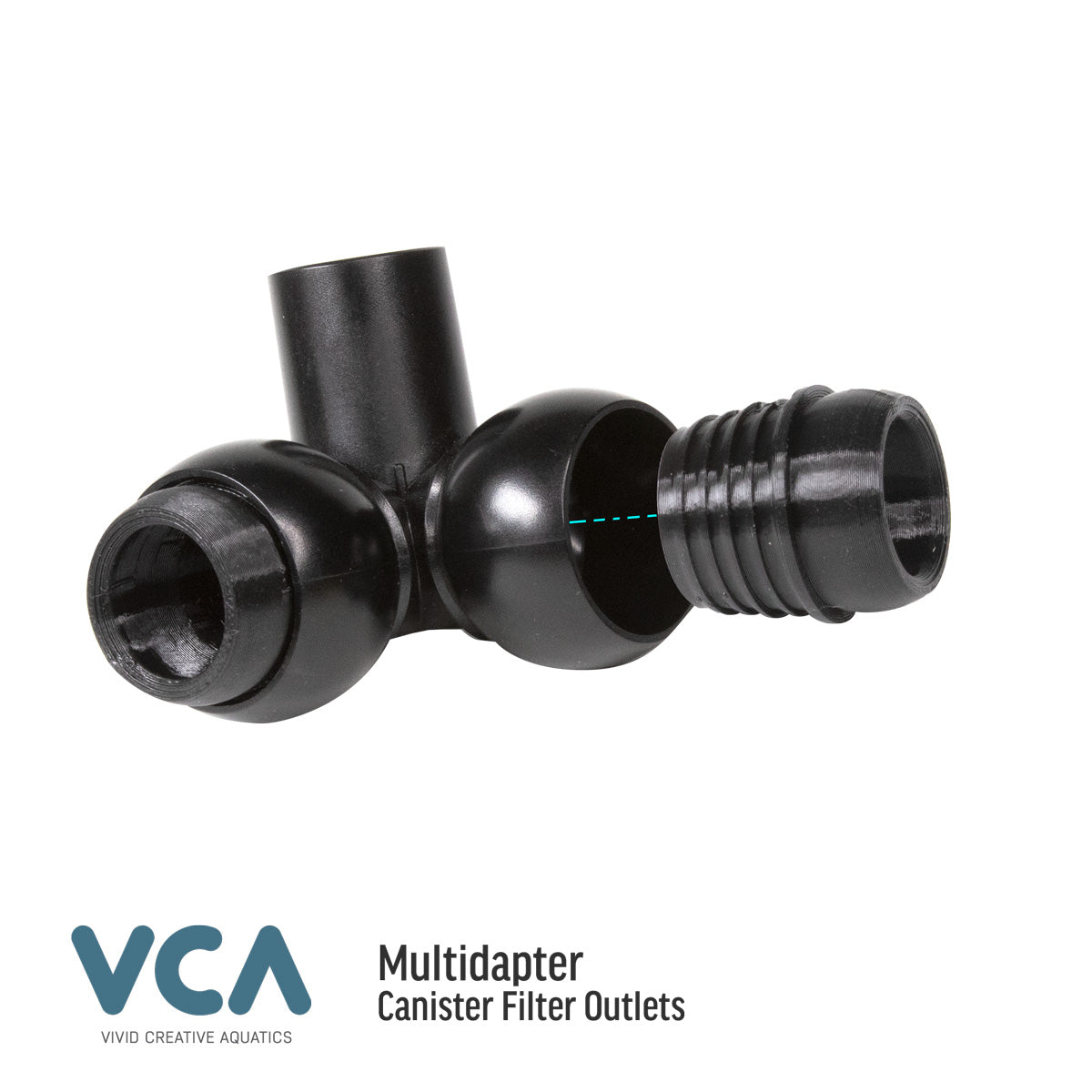 Multidapter 2530-100 – 25-30mm Pipe to 1in Modular Hose Adapter