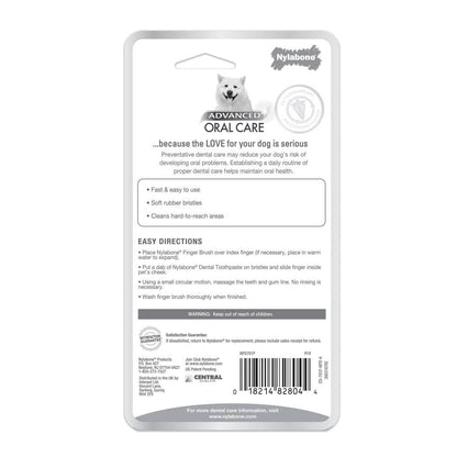 Nylabone Advanced Oral Care Finger Brush - The Pet Source