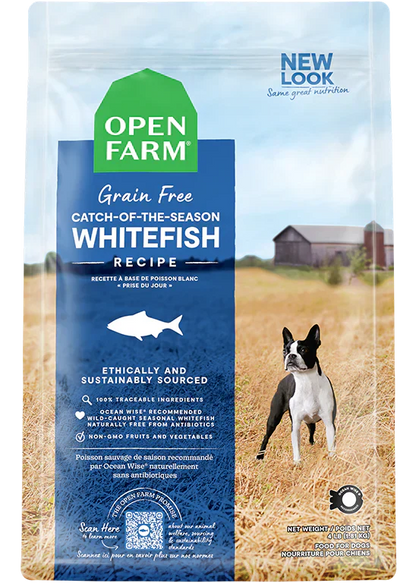 Open Farm Catch-of-the-Season Whitefish Grain Free Dry Dog Food - 22lb