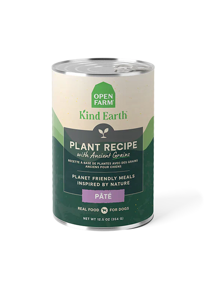 Open Farm Kind Earth Plant Pâté with Ancient Grains Wet Dog Food - 12.5oz