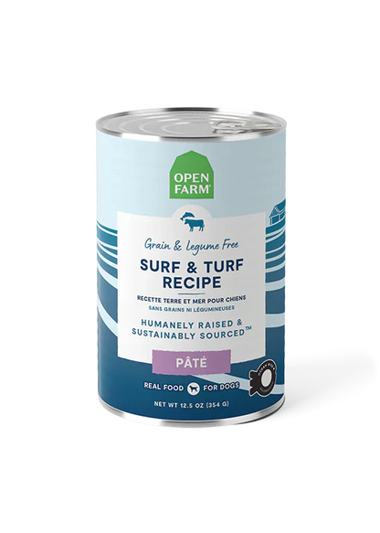 Open Farm Surf & Turf Pâté Wet Dog Food - 12.5oz