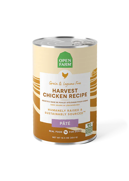 Open Farm Harvest Chicken Pâté Wet Dog Food - 12.5oz