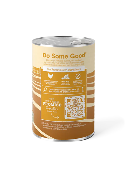 Open Farm Harvest Chicken Pâté Wet Dog Food - 12.5oz