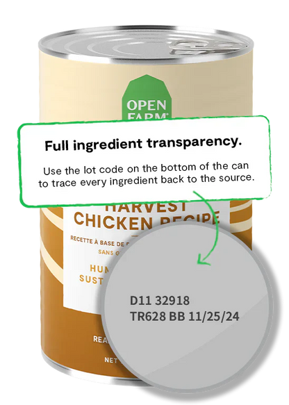 Open Farm Harvest Chicken Pâté Wet Dog Food - 12.5oz