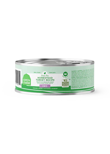 Open Farm Homestead Turkey Adult Wet Cat Food - 5.3oz