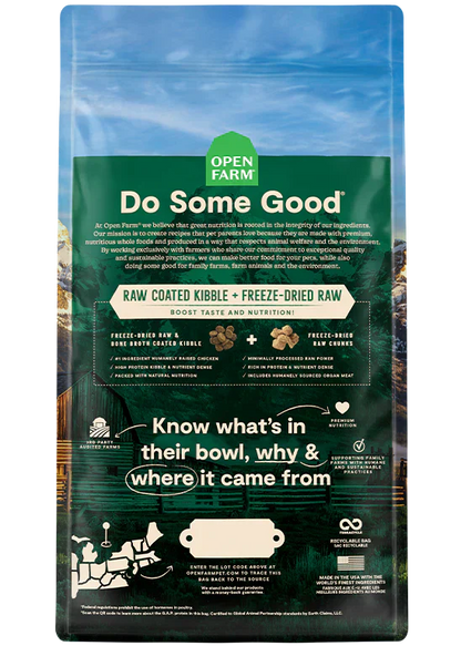 Open Farm Open Prairie Grain Free RawMix Dry Cat Food - 2.25lb