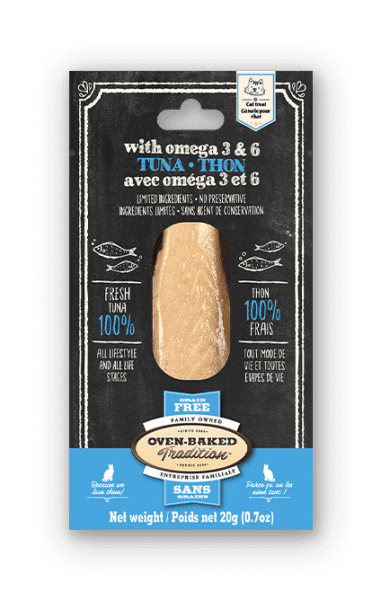 Oven Baked Tradition Tuna And Omega Flavour Fillet Treats Cat - 20g - The Pet Source