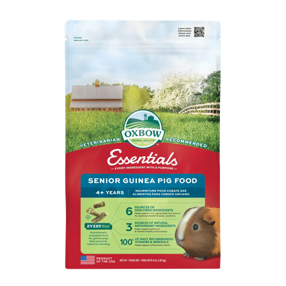 Oxbow Essentials Senior Guinea Pig Food - 4lb - The Pet Source