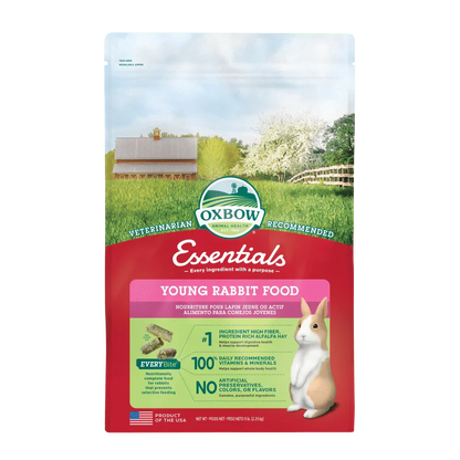 Oxbow Essentials Young Rabbit Food - 5lb - The Pet Source