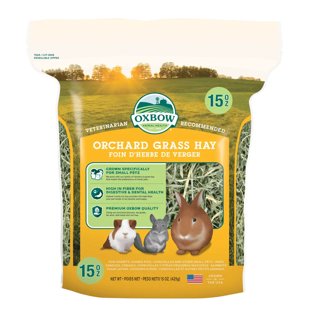 Oxbow Orchard Grass Hay - 15oz - The Pet Source