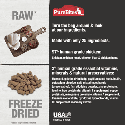 PureBites Chicken Recipe Cat Food Toppers 80 gm - The Pet Source