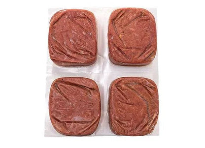 Red Dog Blue Kat Chicken Recipe Frozen Raw Cat Food - 4 x 1/4 lb Tray - The Pet Source