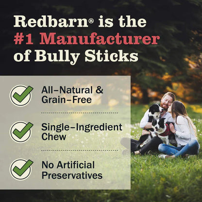 Redbarn Bully Stick Dog - 12in - 1pc