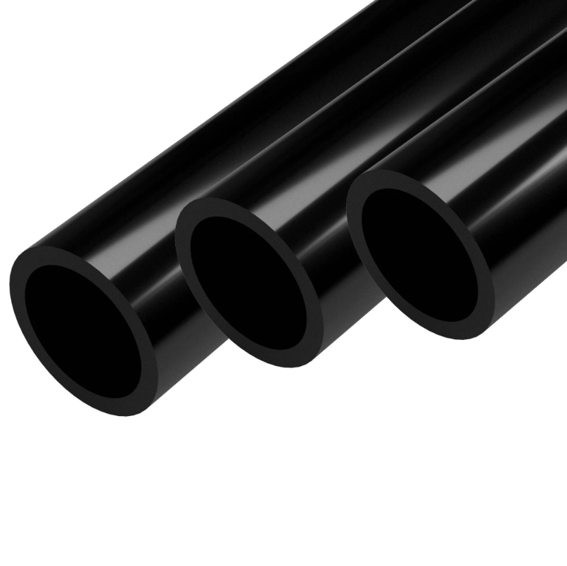 47" PVC Pipe Schedule 40 - 1" Black