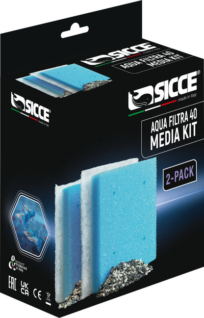 Sicce Aqua Filtra Media Kit - 40 Gal - 2 Pack