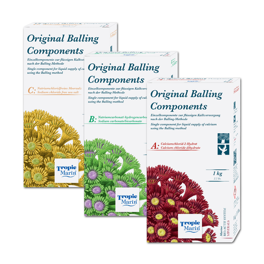 Tropic Marin Original Balling Component - Part A, B, C 3 x 1 kg