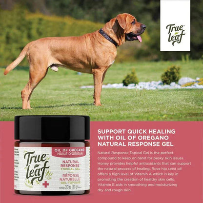 Trueleaf Natural Response Topical Gel - 3.3oz - The Pet Source