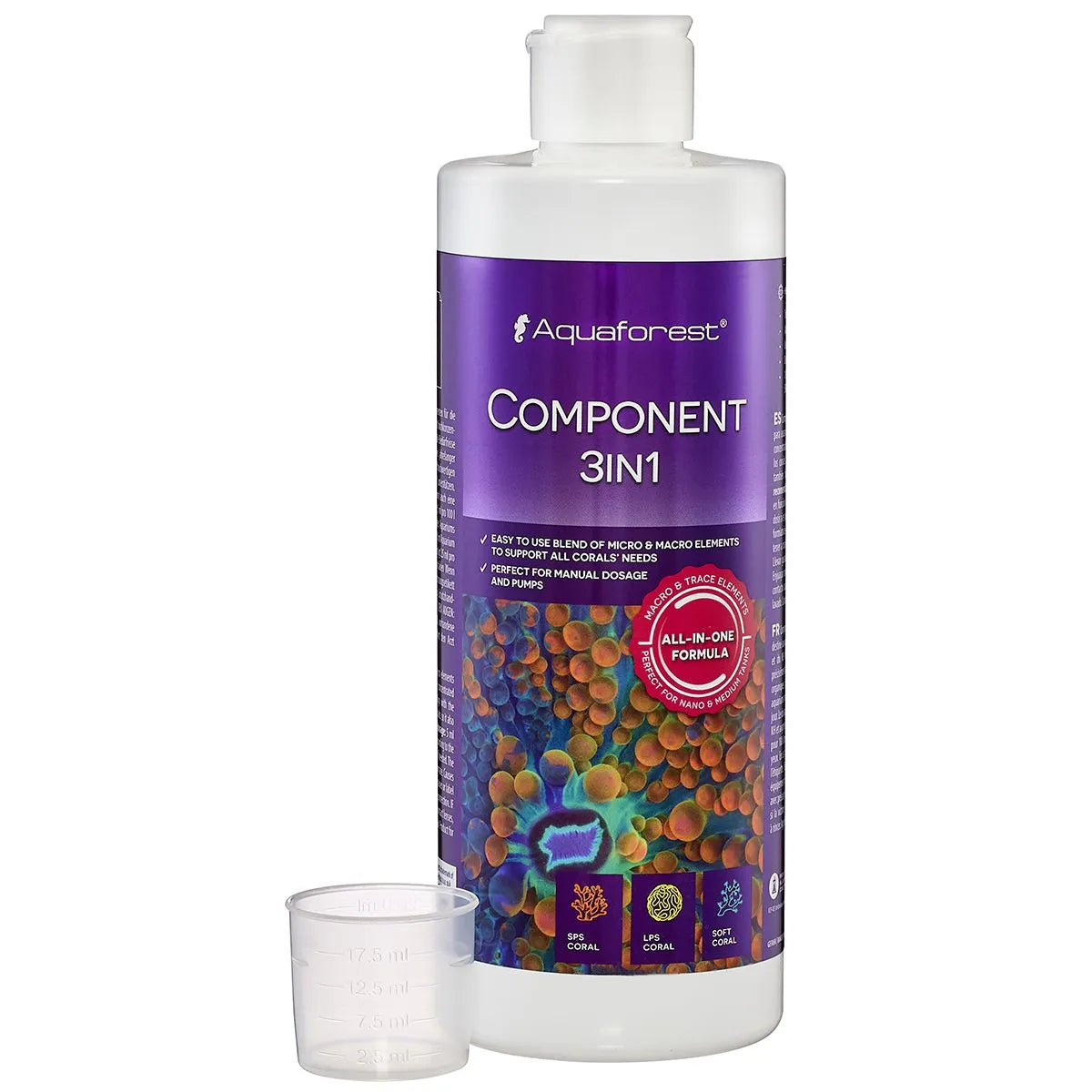 Aquaforest Component 3in1 - Macro & Trace Elements - 500ml