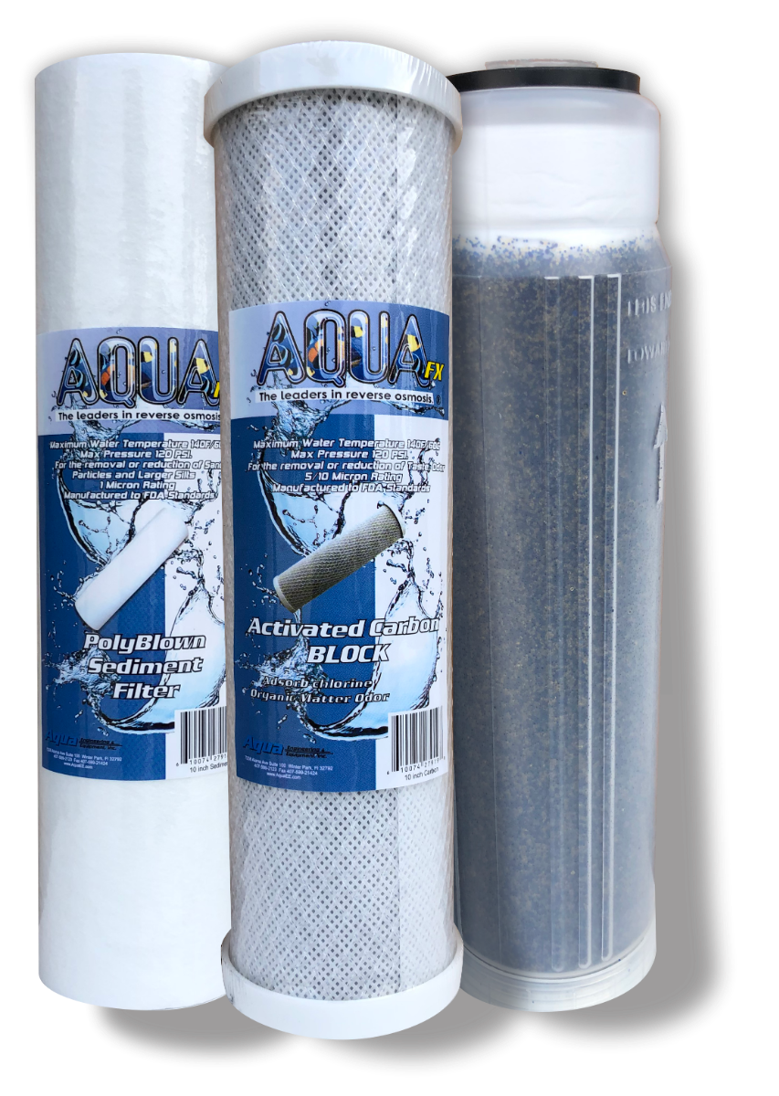 AquaFX Barracuda 10 inch Replacement Filters