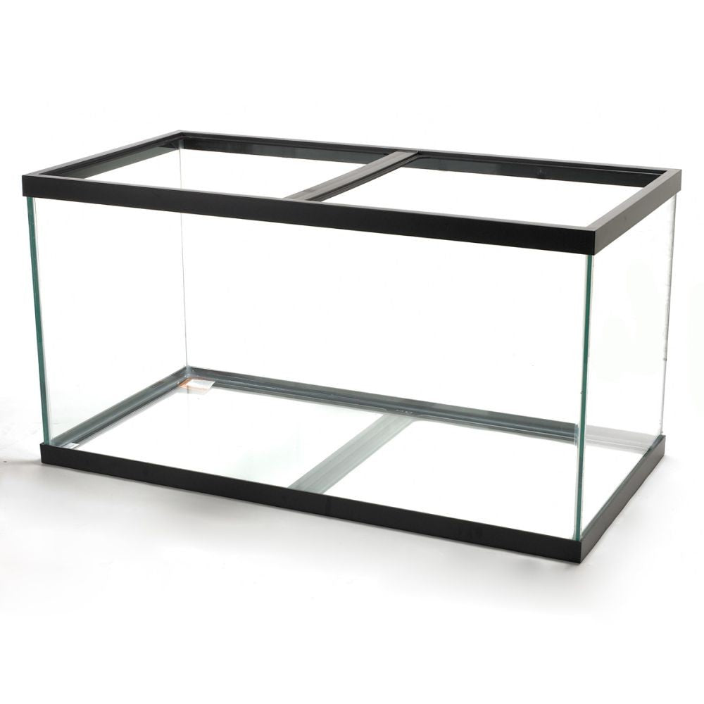 Aqueon Standard Rectangular Aquarium Black Trim 120 Gal