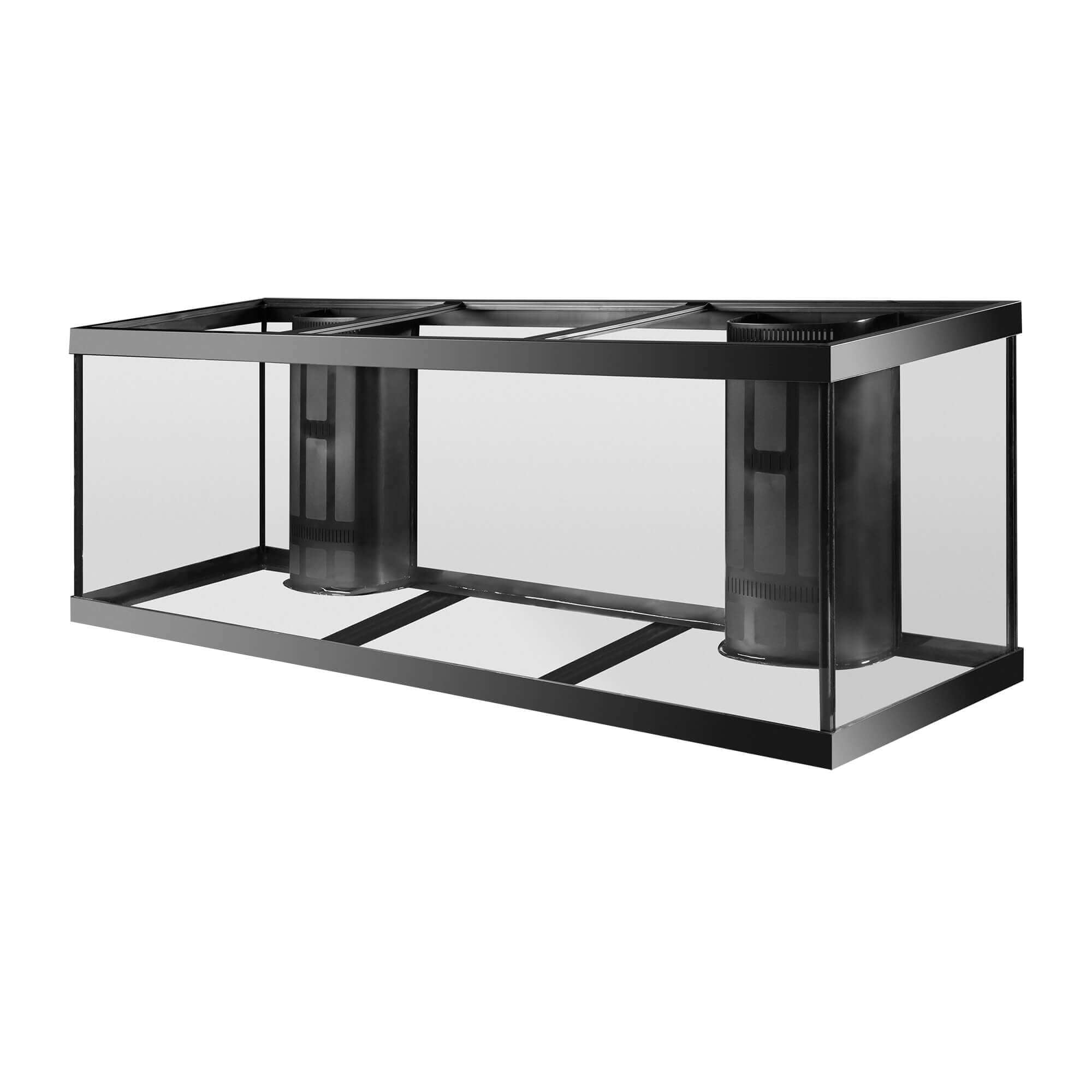 Aqueon Reef Ready Aquarium with Overflow Black 125 gal