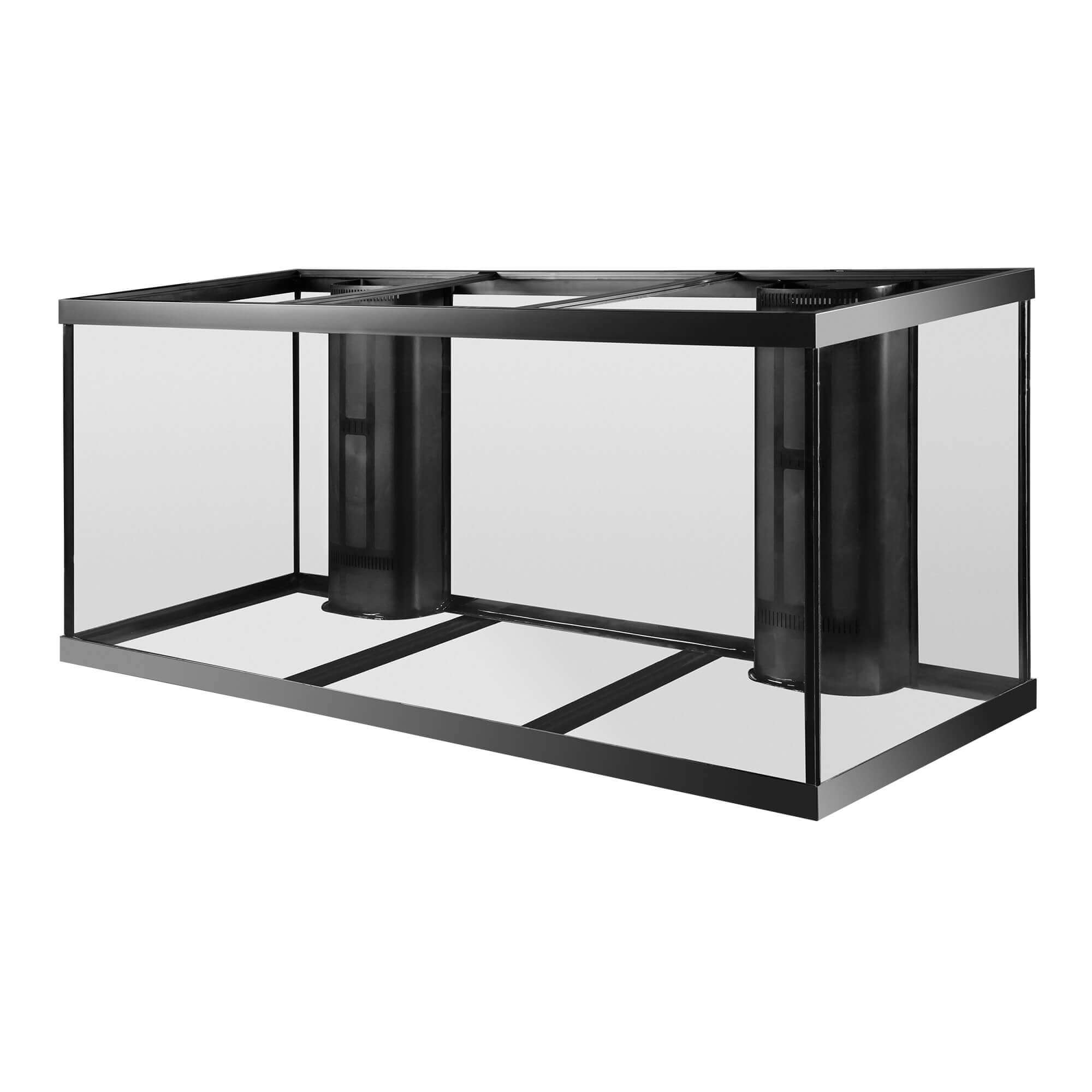 Aqueon Reef Ready Aquarium with Overflow Black 210 gal