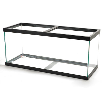Aqueon Standard Rectangular Aquarium Black Trim 75 Gal