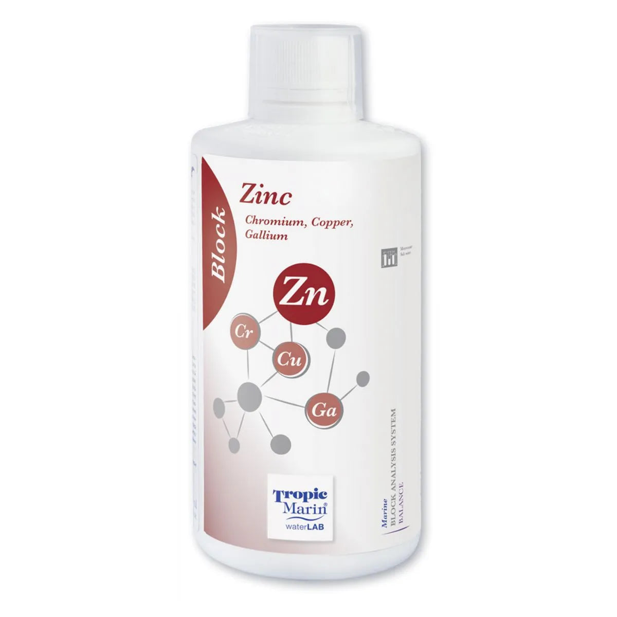 Tropic Marin Block Zinc Concentrated Solution - 1000 ml
