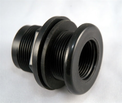 Lifegard Aquatics Standard Bulkhead (FPT FPT) - 3/4"