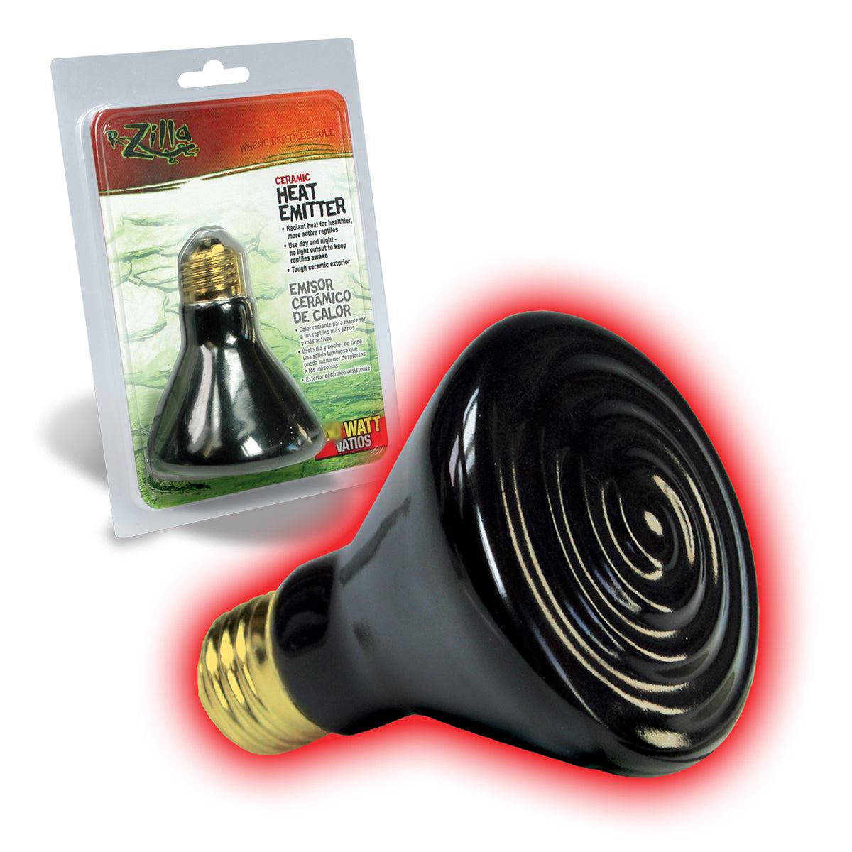 Zilla Ceramic Heat Emitter - 100 W