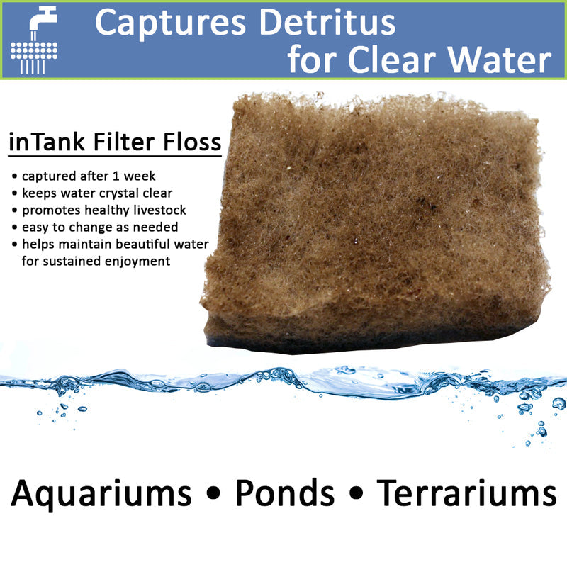 inTank Bonded Poly Filter Floss - 3 pack