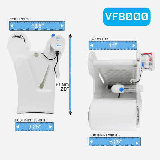 Deltec V8000 Fleece Filter Roller - 2115 gph