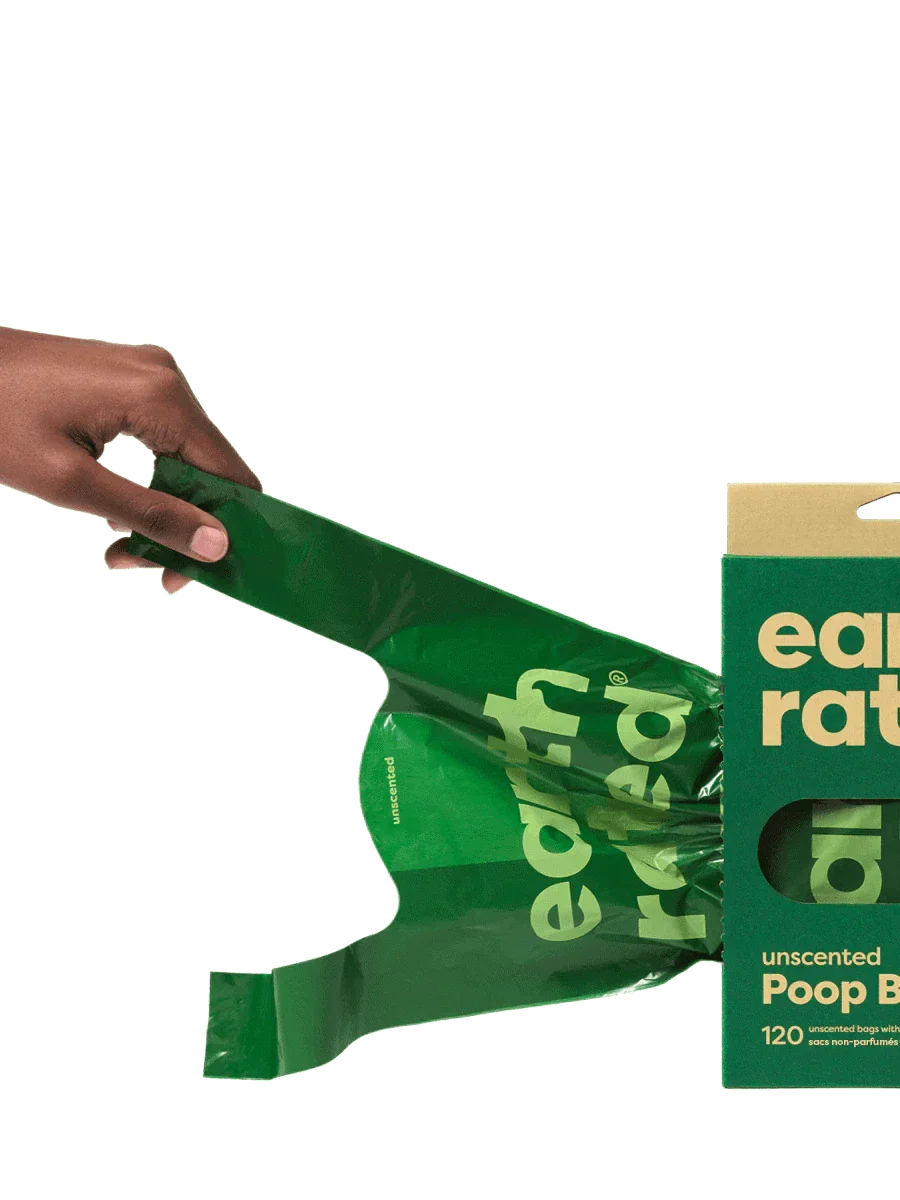 earth rated Easy-Tie Handle Poop Bags - 120 Bags - The Pet Source
