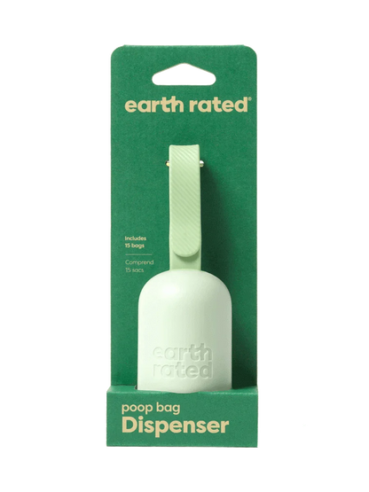 earth rated Poop Bag Dispenser with 15 Bags - The Pet Source