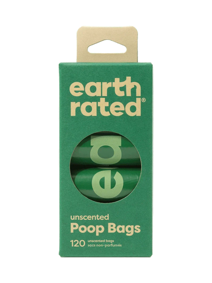 earth rated Poop Bags on Refill Rolls - 120 Bags - The Pet Source