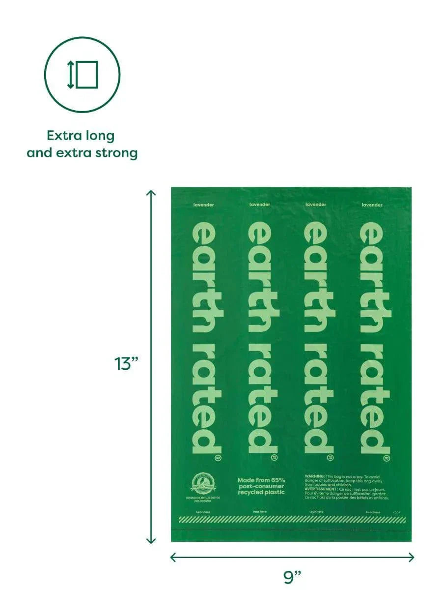 earth rated Poop Bags on Refill Rolls - 315 Bags - The Pet Source