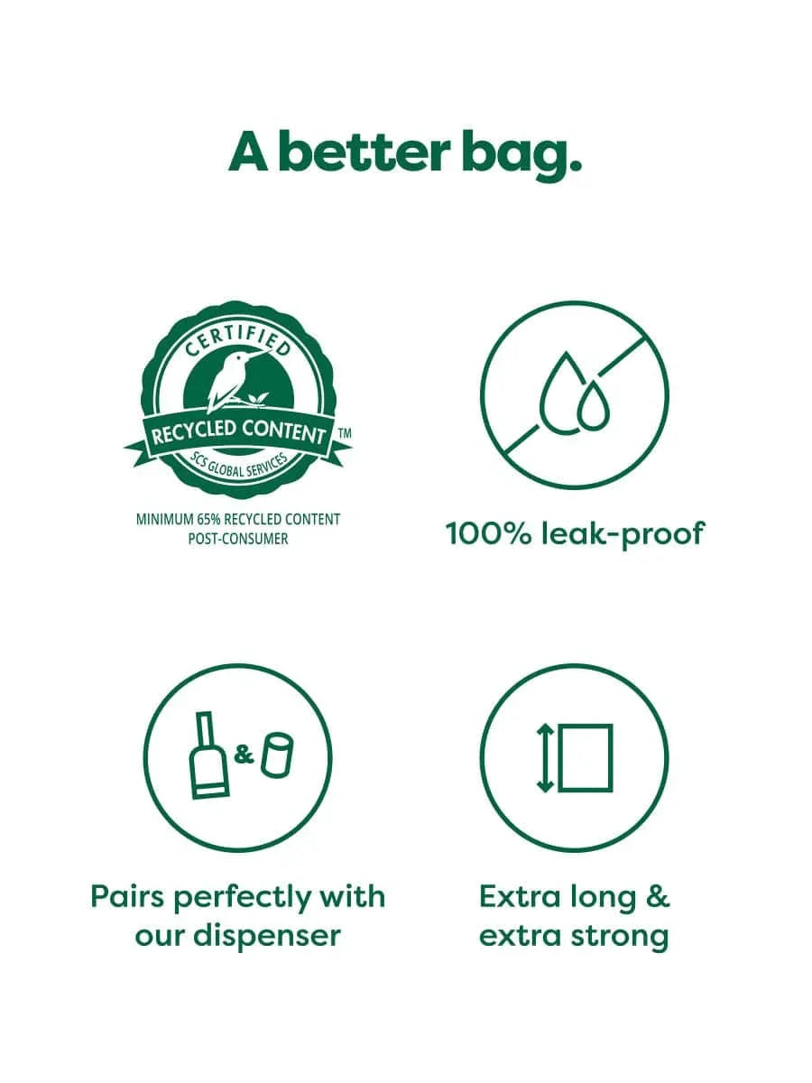 earth rated Poop Bags on Refill Rolls - 120 Bags - The Pet Source