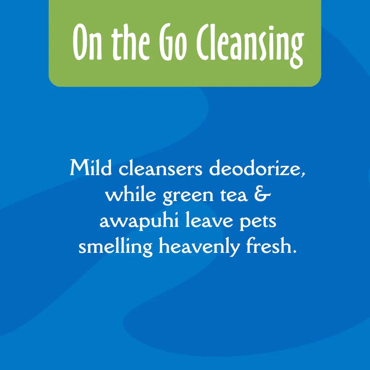 earthbath Grooming Wipes - Green Tea & Awapuhi - 100 Wipes - The Pet Source