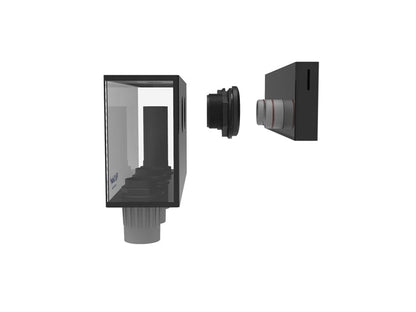 Fiji Cube Low Profile External Overflow Box - 1600 GPH