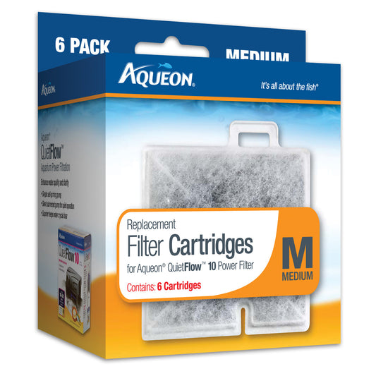 Aqueon Replacement Filter Cartridge Medium 6pk