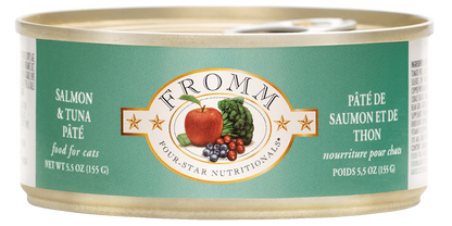 Fromm Four Star Salmon & Tuna Pâté Wet Cat Food - 155g
