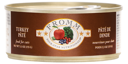 Fromm Four Star Turkey Pâté Wet Cat Food - 155g